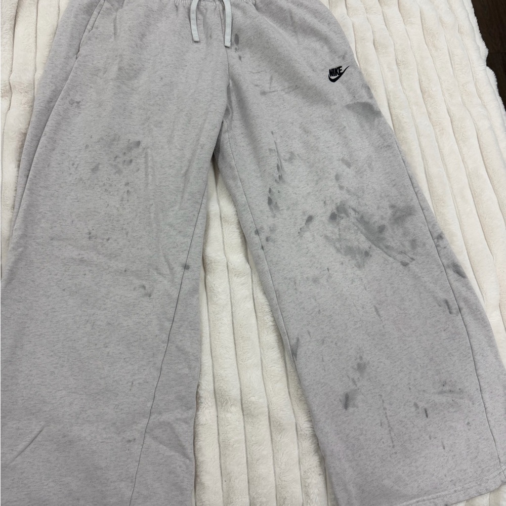 Nike Kids Light Gray Joggers